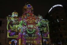 Más de un millón de luces se encendieron para iluminar la navidad en Cali