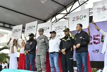 ‘250 menos 250 más’, una bella puesta en escena que simboliza el gran logro por la vida en Cali