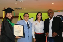 Becarios cumplen el sueño de certificarse como técnicos laborales gracias a Todas y Todos a Estudiar