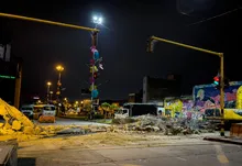 Adiós al puente peatonal de la Calle 5 con Carrera 6, el primer paso para el Bulevar de San Antonio