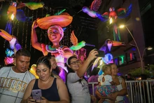 Shows de salsa y de luces le ponen sabor al alumbrado navideño ‘Cali, Luz y Vida’