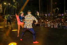 Shows de salsa y de luces le ponen sabor al alumbrado navideño ‘Cali, Luz y Vida’