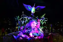 En la zona centro, en el Bulevar del Río, se tienen macro figuras hechas por artesanos nariñenses que han trabajado 12 figuras volumétricas que recrean una hermosa leyenda alrededor del colibrí. 