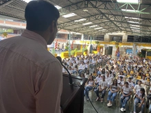 Estudiantes de La Presentación recibieron reconocimiento simbólico como gestores de paz