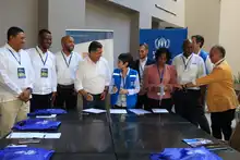 Firmada carta para el acuerdo de proyectos de apoyo a la población migrante, desplazada y refugiada