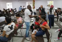Vivimos la segunda novena navideña del 2022 con habitantes del poblado 1 