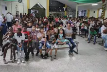 Vivimos la segunda novena navideña del 2022 con habitantes del poblado 1 