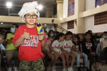 Navidad, sonrisas y caleñidad para la niñez del Barrio Bretaña