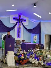 Con regocijo y devoción en la Independencia recibieron el 4to día de la novena navideña
