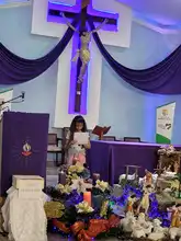 Con regocijo y devoción en la Independencia recibieron el 4to día de la novena navideña