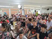 Con regocijo y devoción en la Independencia recibieron el 4to día de la novena navideña