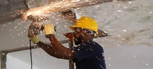 Avanzan obras de restauración en el edificio Coltabaco
