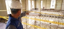 Avanzan obras de restauración en el edificio Coltabaco