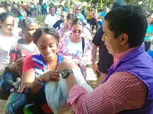 Se entregaron mercados a líderes de Familias en Acción