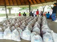 Se entregaron mercados a líderes de Familias en Acción
