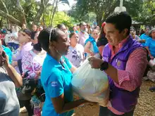 Se entregaron mercados a líderes de Familias en Acción