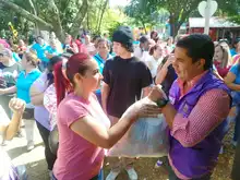 Se entregaron mercados a líderes de Familias en Acción