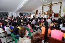 En Altos de Menga se vivió el día sexto de la novena de aguinaldos