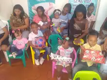 Celebración navideña para madres y niños del Distrito de Cali