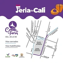 Ya está listo el plan de desvíos para la Feria de Cali 