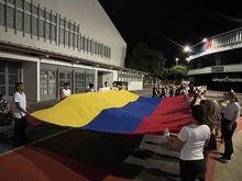 Raúl Miranda y su mensaje de paz en el Salsódromo
