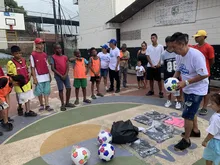 Niños y niñas de la comuna 20 pasan su tiempo libre lejos de la violencia, gracias al arte y el deporte