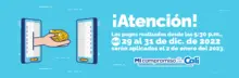 Banner informativo sobre aplicación de pagos