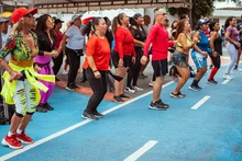 Caleños y visitantes disfrutaron de la jornada inaugural de la Feria Deportiva 2022