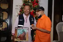 Con estrofas como “En el veintitrés, de la ciento diez” prendió la fiesta La Sonora Ponceña en la Casa de la Feria