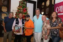 Con estrofas como “En el veintitrés, de la ciento diez” prendió la fiesta La Sonora Ponceña en la Casa de la Feria