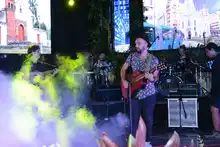 El Teatro al Aire Libre Los Cristales también vive el ambiente de Feria