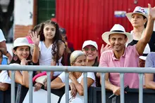 Francia Márquez no se perdió el desfile del Cali Viejo