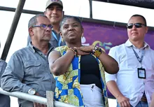Francia Márquez no se perdió el desfile del Cali Viejo