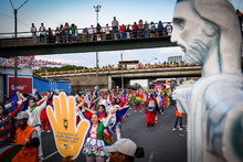 Gran participación de los Promotores de Convivencia Vial en el tradicional desfile del ‘Cali Viejo’