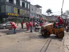 Solucionan daños en la malla vial en el centro de Cali con ‘Obras de Corazón’