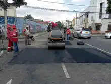 Solucionan daños en la malla vial en el centro de Cali con ‘Obras de Corazón’