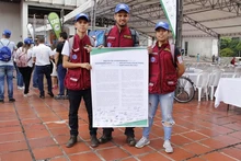 Cali Incluyente apoya a la Brigada de emergencia y prevención de la Fundación Coalición de Brigadas