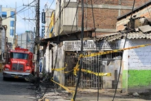 Reacción inmediata de autoridades locales ante incendio en barrio San Nicolás