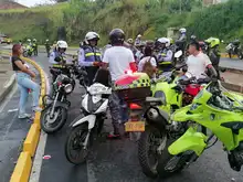 Inmovilizan más de 40 motocicletas en operativo interinstitucional
