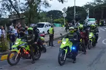 Autoridades retuvieron 40 motos durante operativo de control