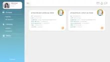 Prototipo Contratación - Interfaz Contratos vigentes