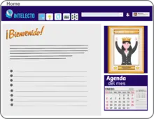 Prototipo Gestión del Conocimiento - Interfaz Módulo Home 