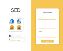 Prototipo Gestión de emergencias y desastres - Interfaz Login