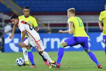 Brasil abrió el Suramericano Sub 20 en el Pascual, con claro triunfo sobre Perú 