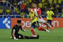 Con el empuje de los caleños, Colombia igualó 1-1 con Paraguay en el Suramericano Sub 20