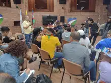 Secretaría de Paz y Cultura Ciudadana participa en mesa de trabajo con viviendistas