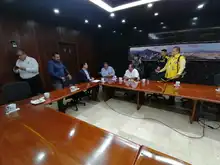 Reunión con gremio de taxistas para socializar posibles cambios al código de tránsito