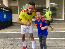 “Luchito Díaz” está en Cali para apoyar a la Selección Colombia Sub-20