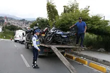 Más de 80 motocicletas han sido inmovilizadas durante operativos en la Avenida Circunvalar