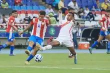 Paraguay derrotó a Perú en el Pascual y se mantiene en la parte alta del Grupo A del Suramericano Sub 20